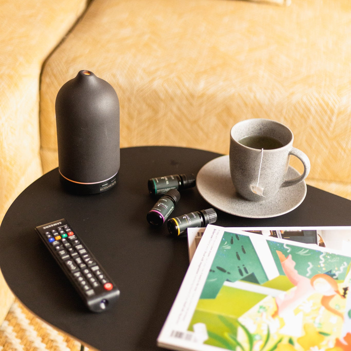 Black Stone Oil Diffuser