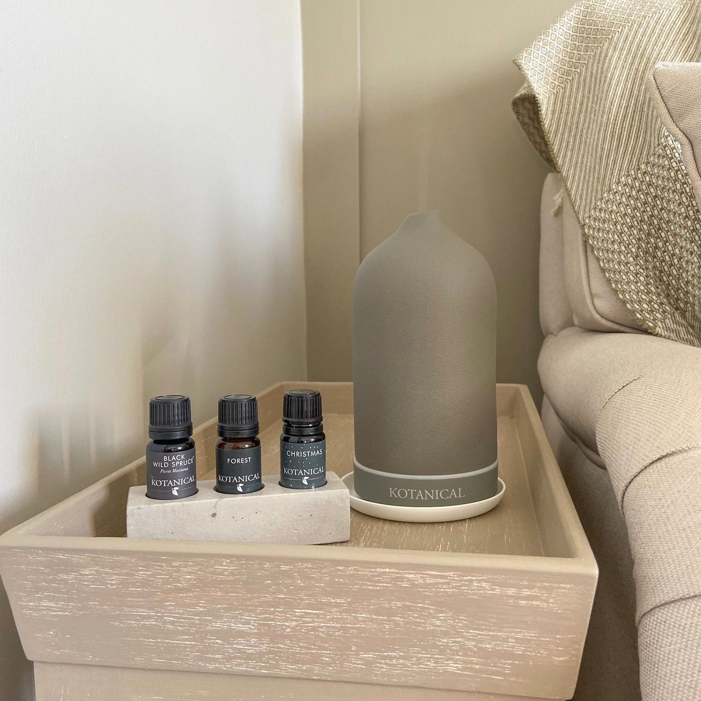 Grey Stone Oil Diffuser Kotanical
